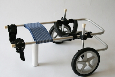 犬用２輪歩行器-犬用歩行器車いすオーダーメイド製作・販売 わんワーク 